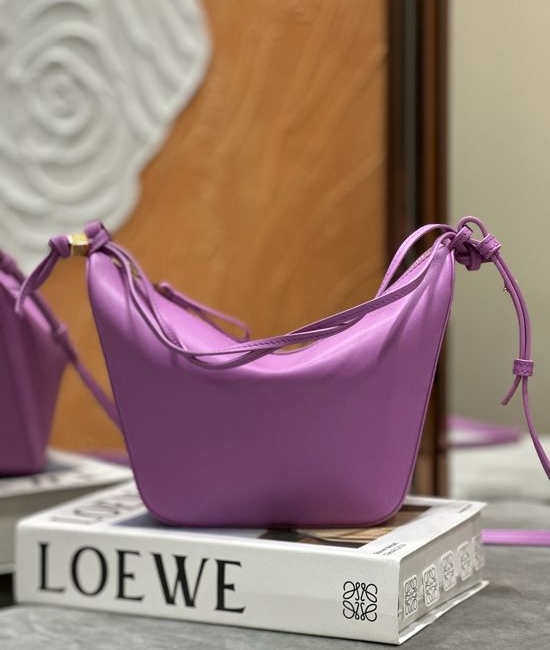Loewe Hammock Hobo Mini Classic Leather Bag 1301