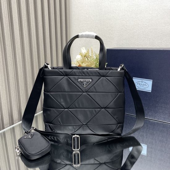 Prada System Leather Tote Bag 1BG380