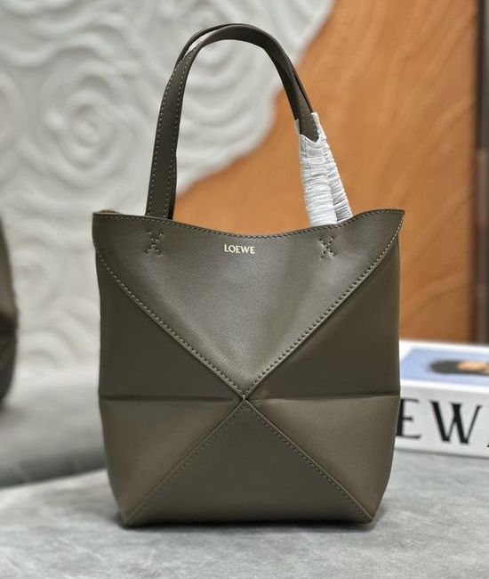 Loewe Puzzle Fold Mini Leather Shoulder Bag 5725