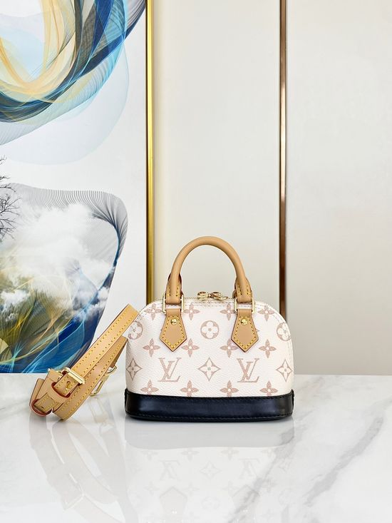 Louis Vuitton NANO ALMA Shell Bag M46895