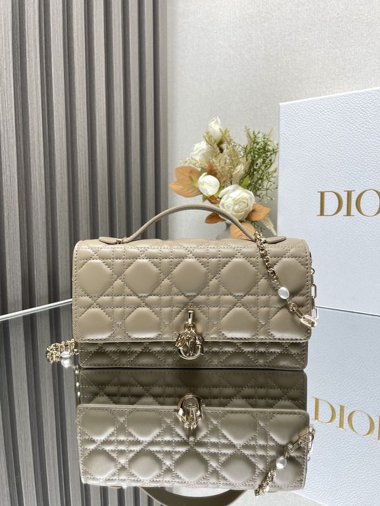 Christian Dior Lady Christian Dior Pearl Clutch 0809