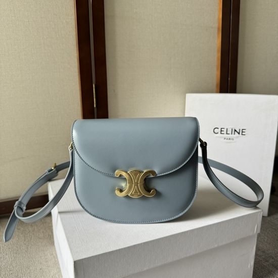 Celine TEEN BESACE TRIOMPHE Leather Bag 110413