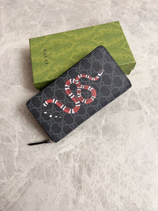 Gucci Stripe Snake Wallet 451273
