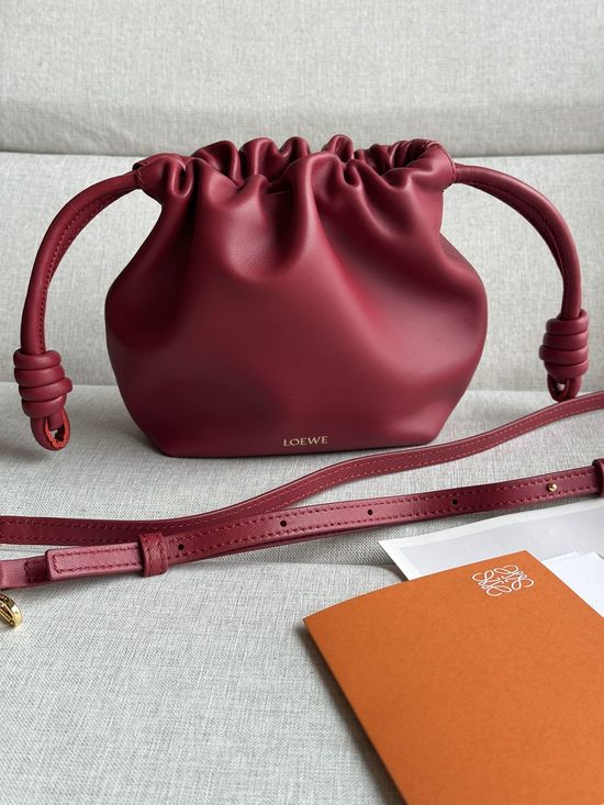 Loewe Flamenco Purse Mini Napa Lambskin Clutch 11090