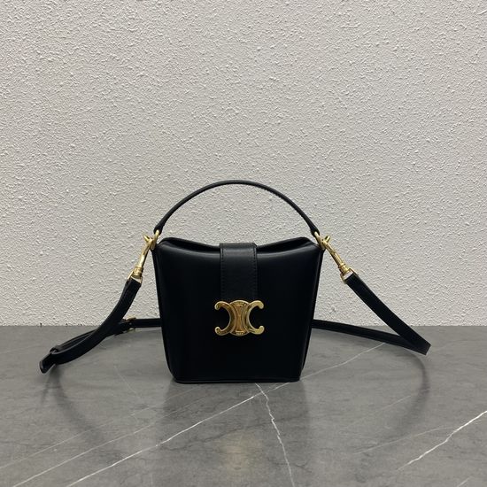 Celine TRIOMPHE Mini Leather Bucket Bag 100943