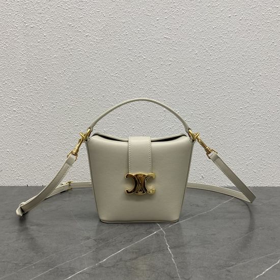 Celine TRIOMPHE Mini Leather Bucket Bag 100943