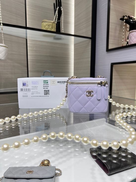 Chanel Lipstick Case Chain Crossbody Bag AP2581Y