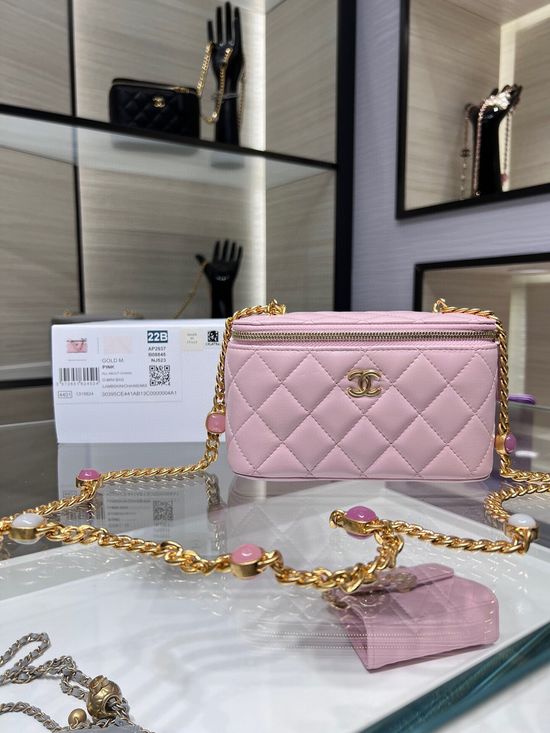 Chanel Lambskin Gem Chain Box Bag AP2937Y
