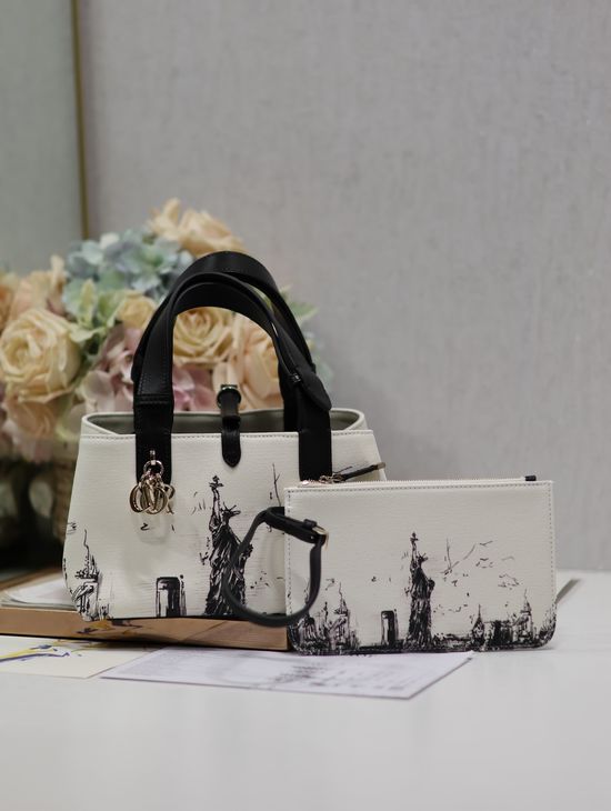 Christian Dior Toujours Lady Liberty Leather Bag 1188