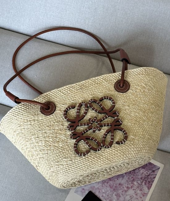 Loewe Anagram Basket Small Woven Handbag 009