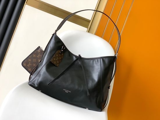 Louis Vuitton LV CarryAll Dark Medium Handbag M25143
