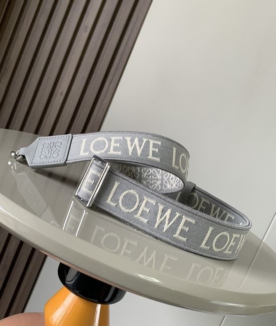 Loewe Anagram Jacquard Leather Strap 010