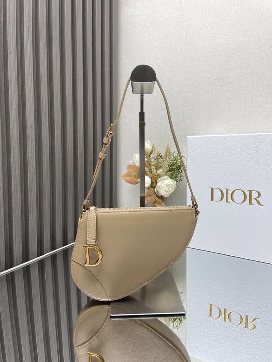 Christian Dior Saddle Lambskin Clutch Bag 8016
