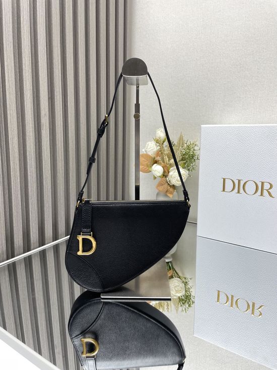 Christian Dior Saddle Lambskin Clutch Bag 8016