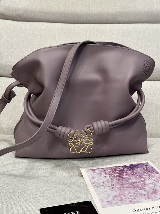 Loewe Flamenco Knot Bag Soft Leather Adjustable Strap 11046A