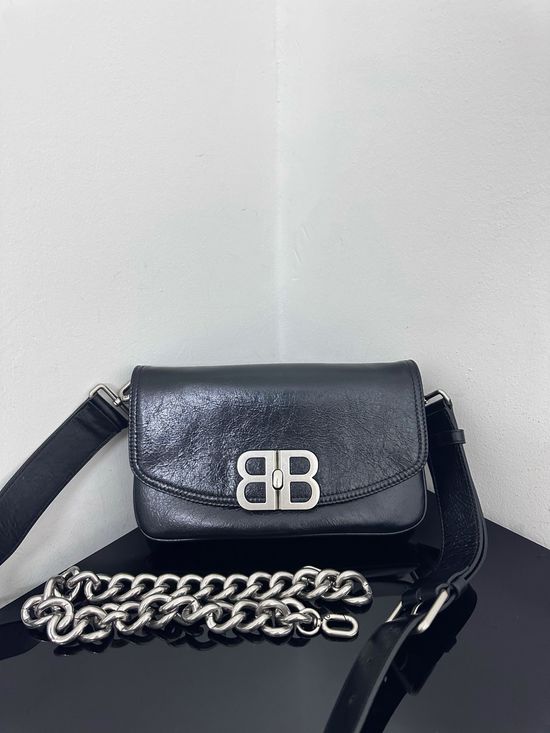 Balenciaga BB Soft Shoulder Crossbody Bag 748598