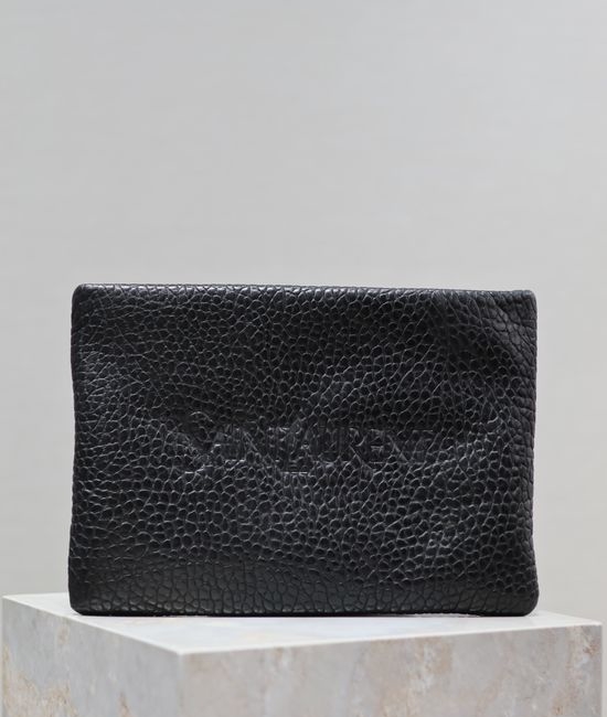 Yves Saint Laurent YSL Embossed Logo Clutch Bag 778943
