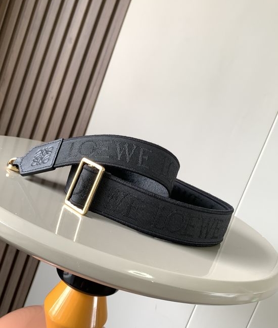 Loewe Anagram Jacquard Leather Strap 001