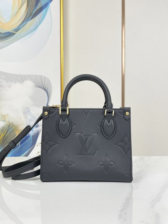 Louis Vuitton Onthego BB Leather Handbag M46993