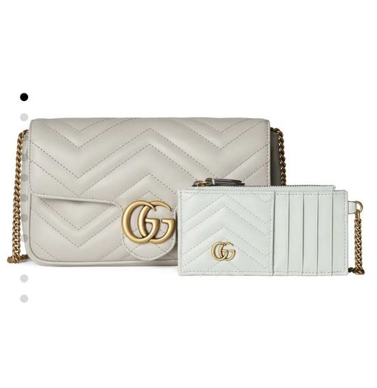 Gucci GG Marmont Wallet on Chain with Card Holder 751526