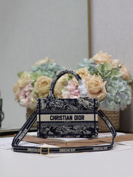 Christian Dior BOOK TOTE Mini Handbag 1286