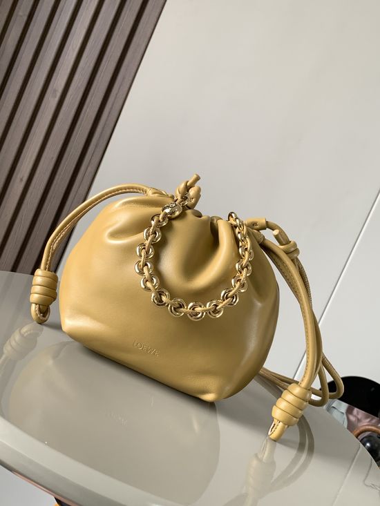 Loewe Flamenco Purse Mini Nappa Leather Clutch 9058