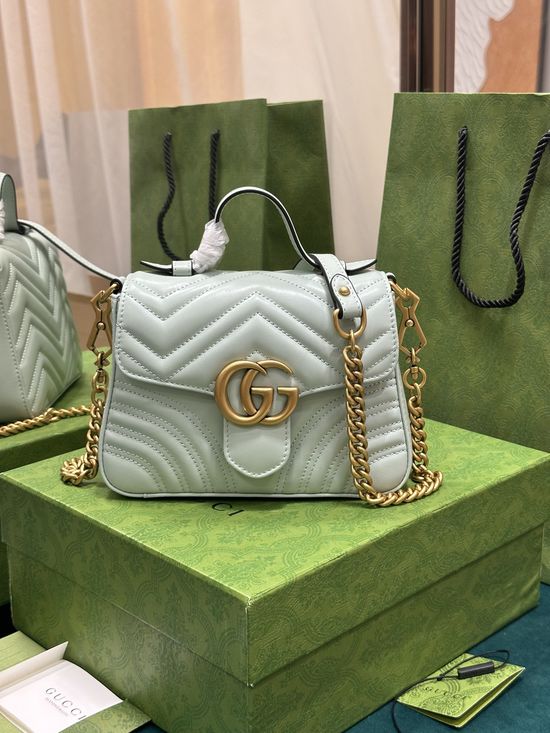 Gucci GG Marmont Mini Top Handle Bag 547260