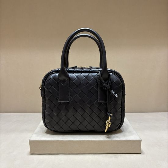 Bottega Veneta Getaway Woven Leather Briefcase Bag 3627