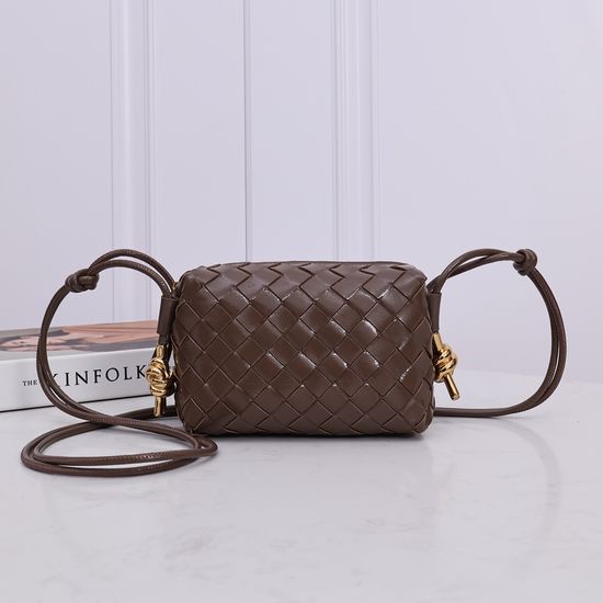 Bottega Veneta Woven Square Bag Leather 2278