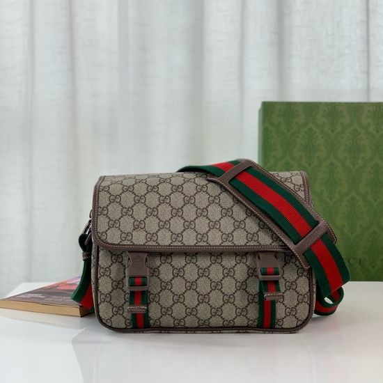 Gucci GG Canvas Messenger Bag 760123
