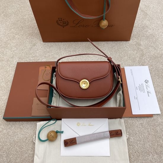 Loro Piana Ghiera Mini Saddle Bag FAO9608