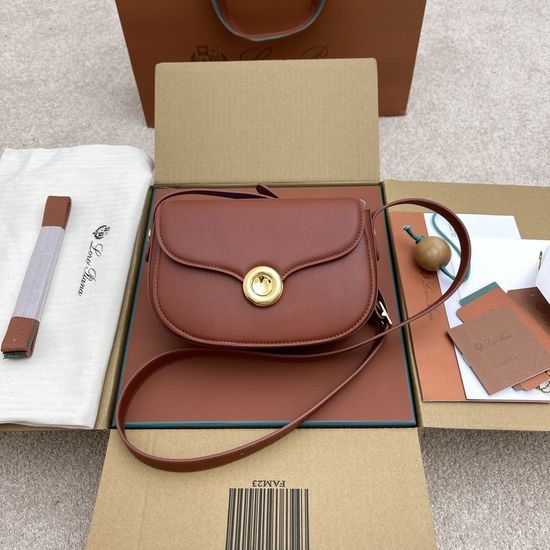 Loro Piana Ghiera Mini Saddle Bag FAN9608