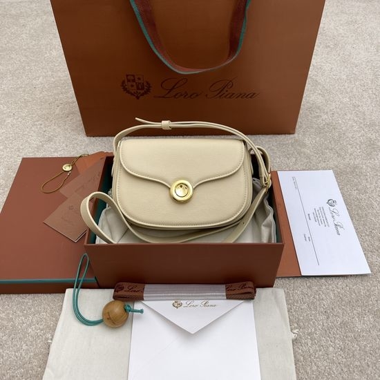 Loro Piana Ghiera Mini Saddle Bag FAO9608