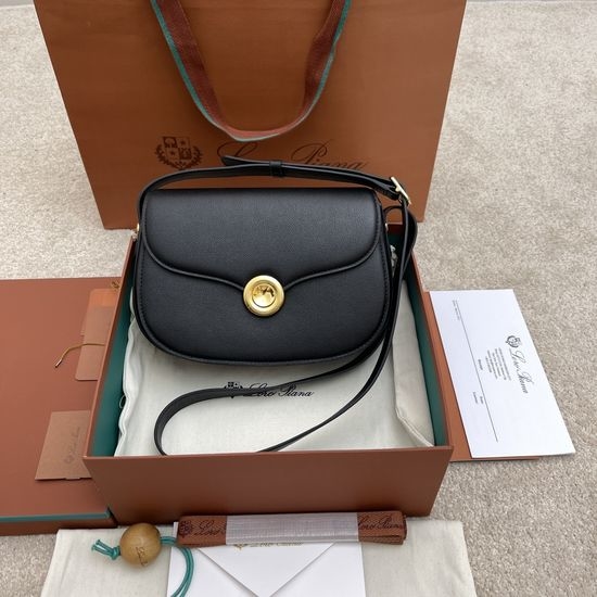 Loro Piana Ghiera Small Saddle Bag FAO1146