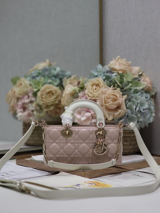 Christian Dior Lady DJoy Quilted Lambskin Bag 0540