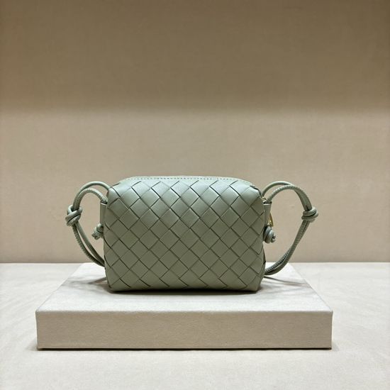 Bottega Veneta Woven Small Square Bag 3001