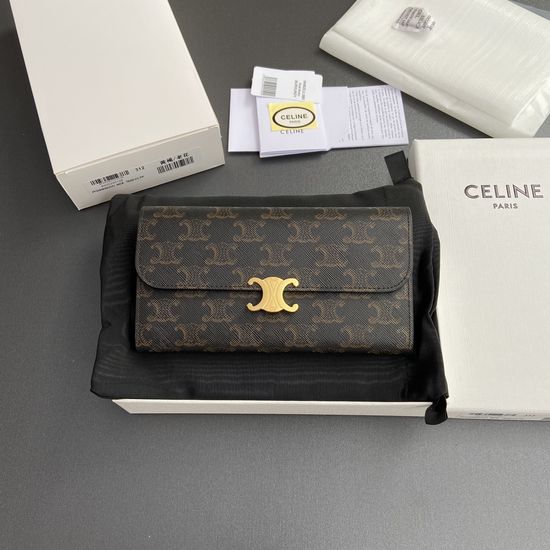 Celine Triomphe Printed Wallet 10E312DPV.38NO