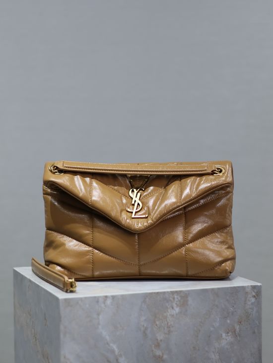 Yves Saint Laurent Loulou Puffer Quilted Leather Chain Bag 577476
