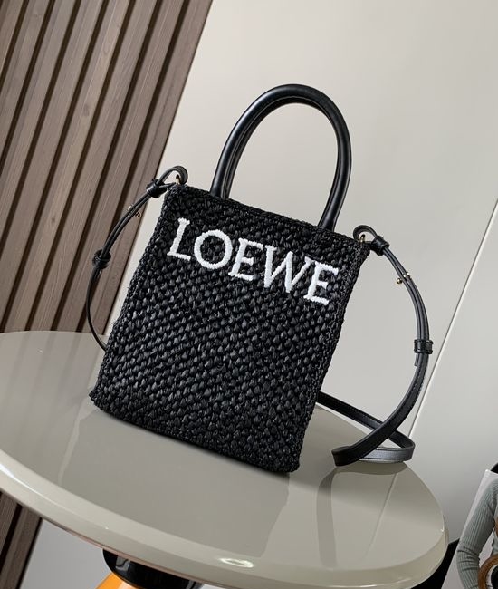 Loewe Raffia Tote Handbag 8016