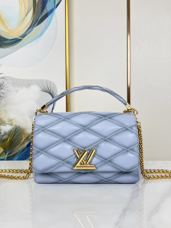 Louis Vuitton TWIST Leather Chain Crossbody Bag M24186
