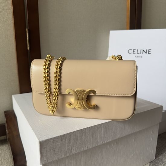 Celine Chain Shoulder Bag Handbag 197992