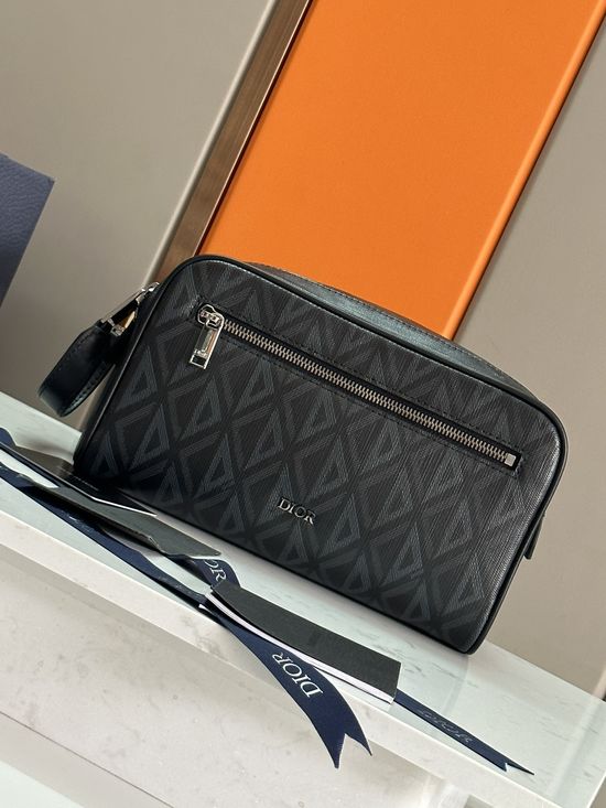 Christian Dior Oblique Printed Toiletry Bag 227