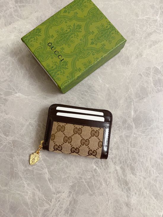 Gucci Luce Series Canvas Short Wallet 17803