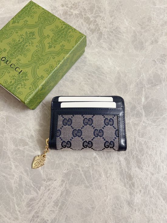 Gucci Luce Series Canvas Short Wallet 17802