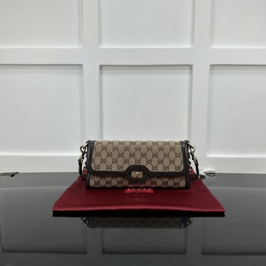Gucci GG Supreme Interlocking G Shoulder Bag 786027