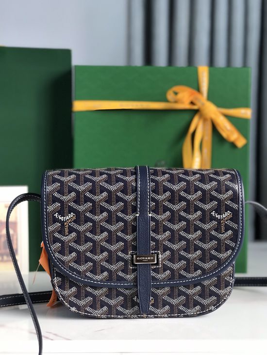 Goyard Belvedère Textured Small Crossbody Bag 020198-1