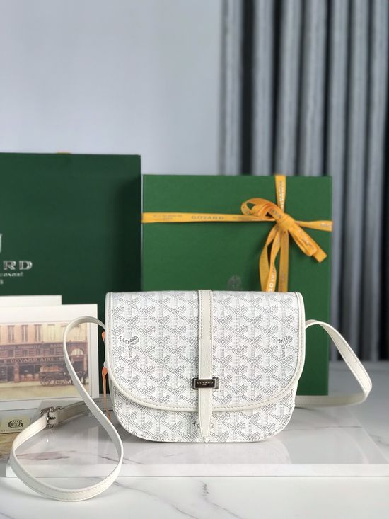 Goyard Belvedère Textured Classic Crossbody Bag 020198-1