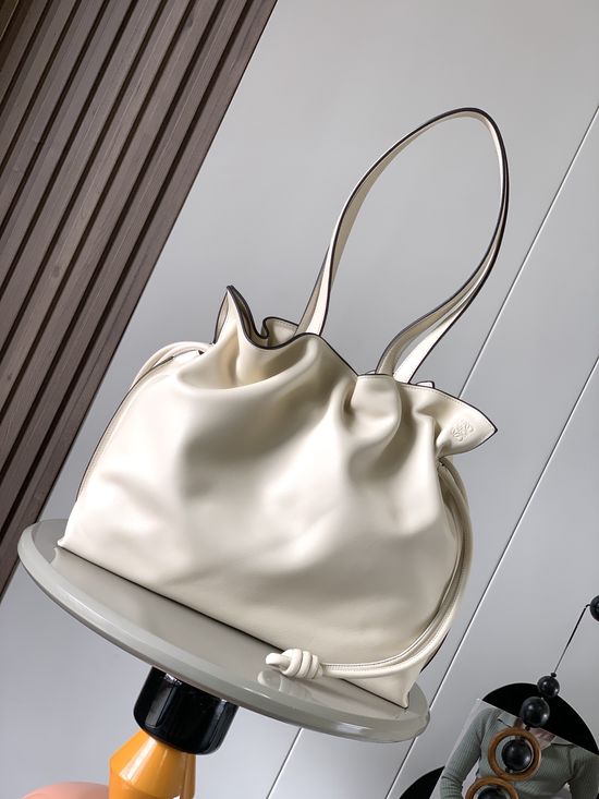 Loewe Flamenco Nappa Leather Clutch 9050