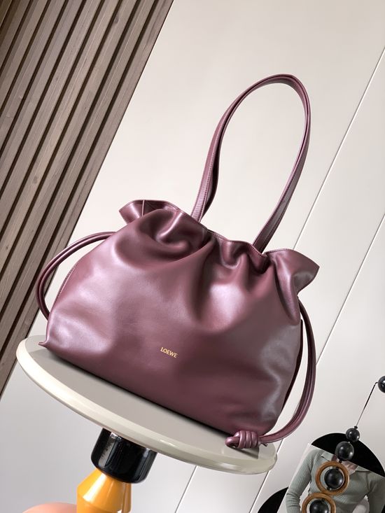 Loewe Flamenco Nappa Leather Clutch 9050