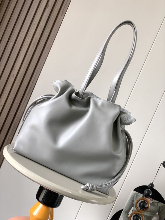 Loewe Flamenco Nappa Leather Clutch 9050